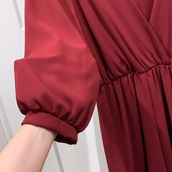 NWT HI-BEAM Burgundy Romper Small - Picture 9 of 14